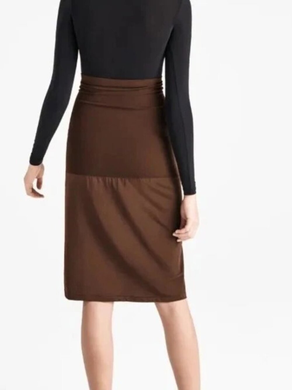 Wolford brown Fatal Lax Fit Skirt or Bandeau Dress - Picture 4 of 5